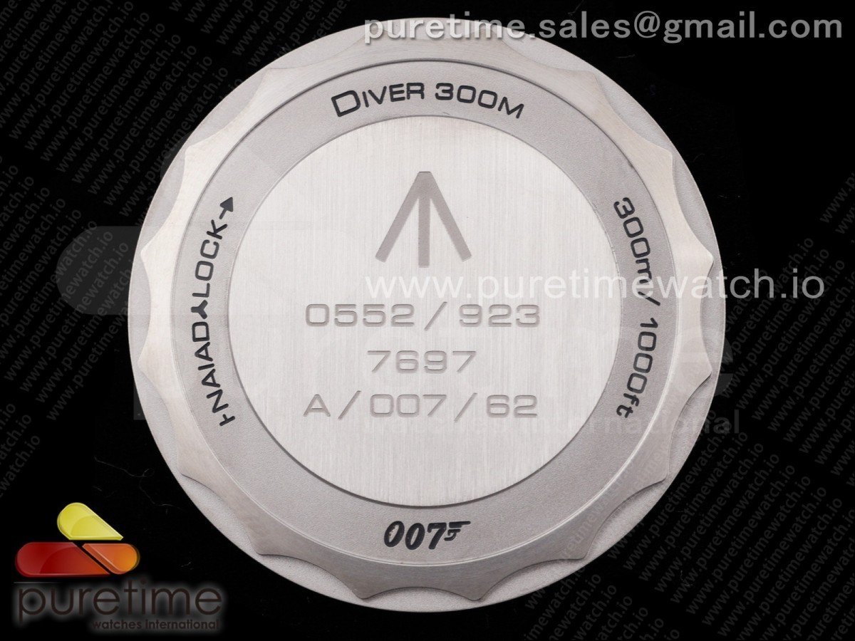 Seamster 300 "No Time to Die" Limited Edition VSF on SS Mesh Bracciale A8806(Free Nato) V2 - immagine 14