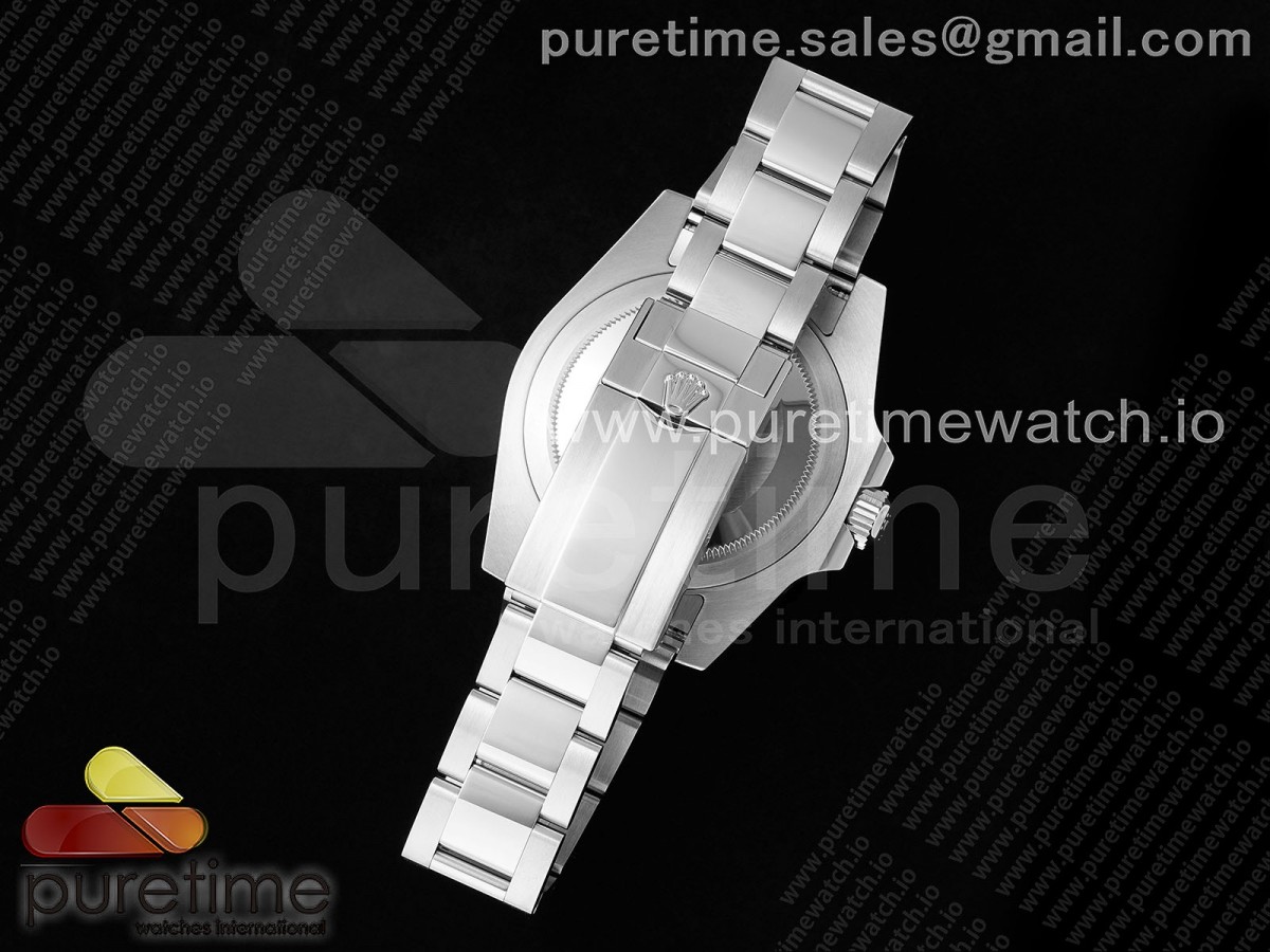 GMT-Master II 126710 GRNR Acier noir/gray en céramique 904L propre sur la sangle d'huître DD3285 – Image 14
